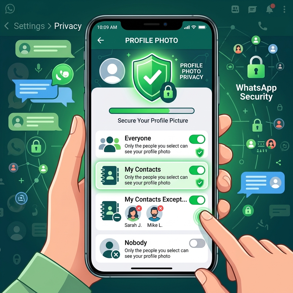 WhatsApp Profile Photo Privacy Settings and Security Controls